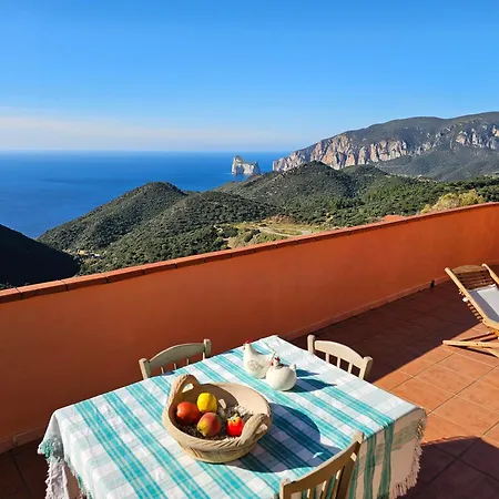 Casa Con Magnifica Vista Mare Villa Nebida Exterior photo
